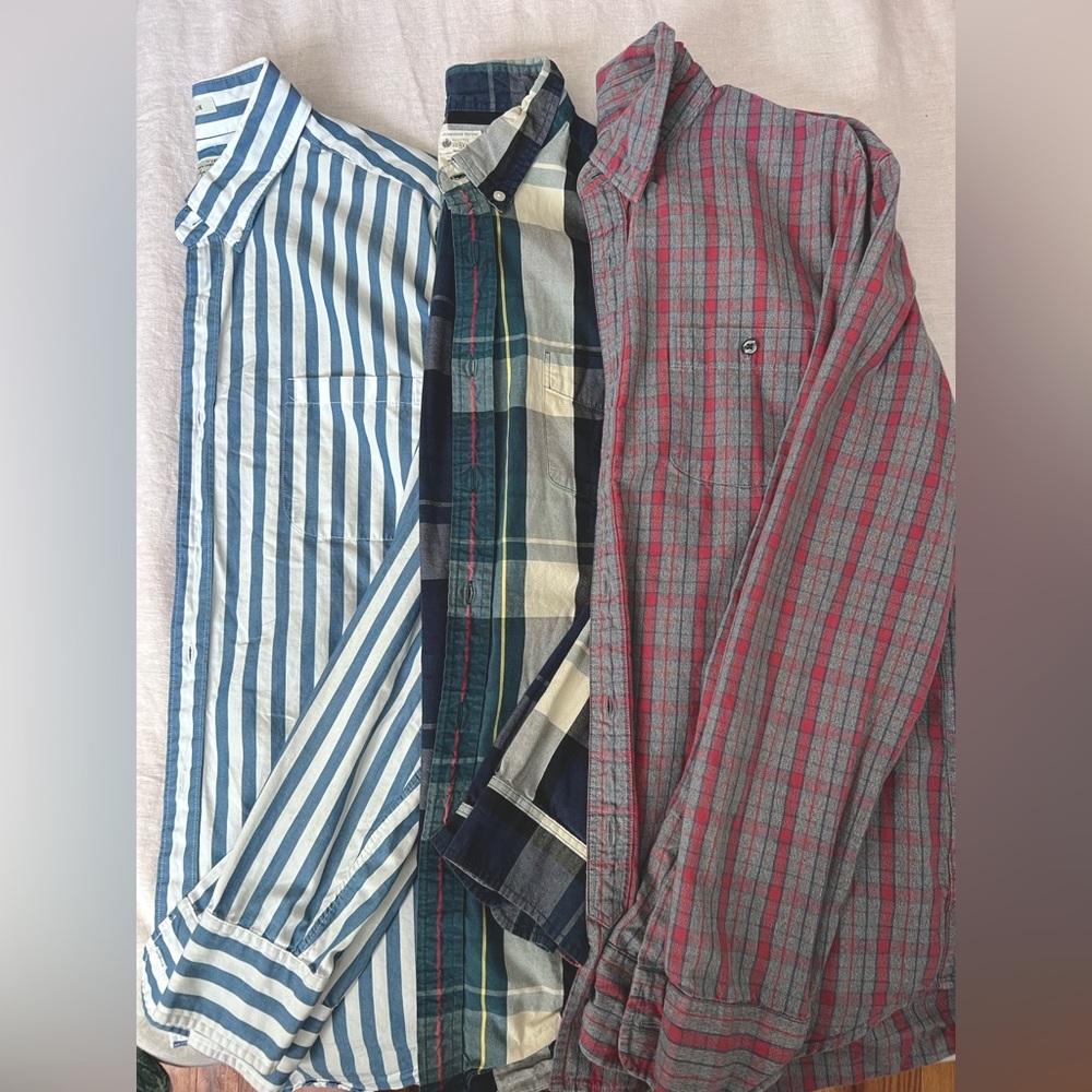 JCREW Mens Button Downs x3